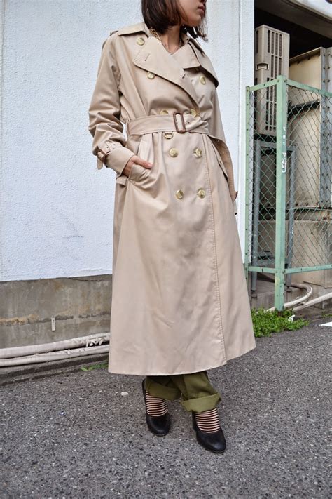 vintage burberry trench fake|old burberry trench coat.